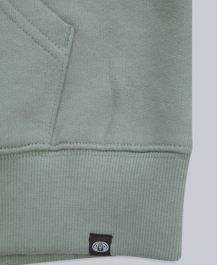 River Mens Hoodie - Pale Green