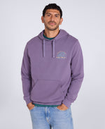 River Mens Hoodie - Purple