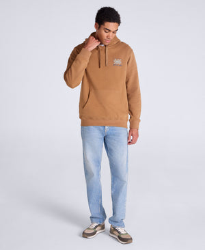 River Mens Hoodie - Tan