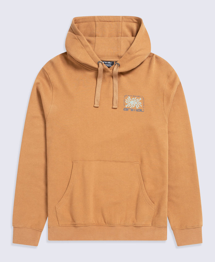 River Mens Hoodie - Tan