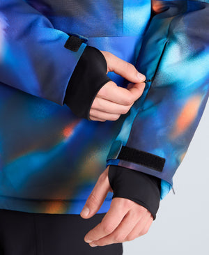 Snowstorm Mens Waterproof Overhead Snow Jacket - Bright Blue