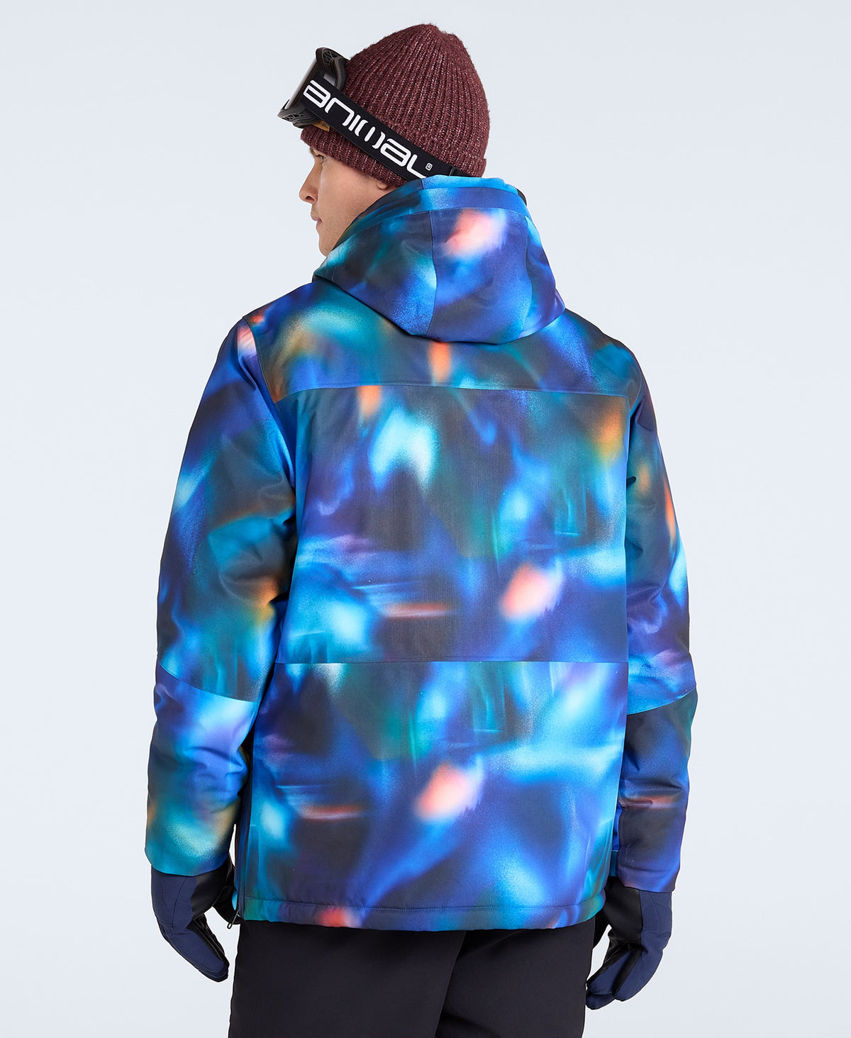 Snowstorm Mens Waterproof Overhead Snow Jacket - Bright Blue