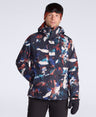Snowstorm Mens Waterproof Overhead Snow Jacket - Mixed