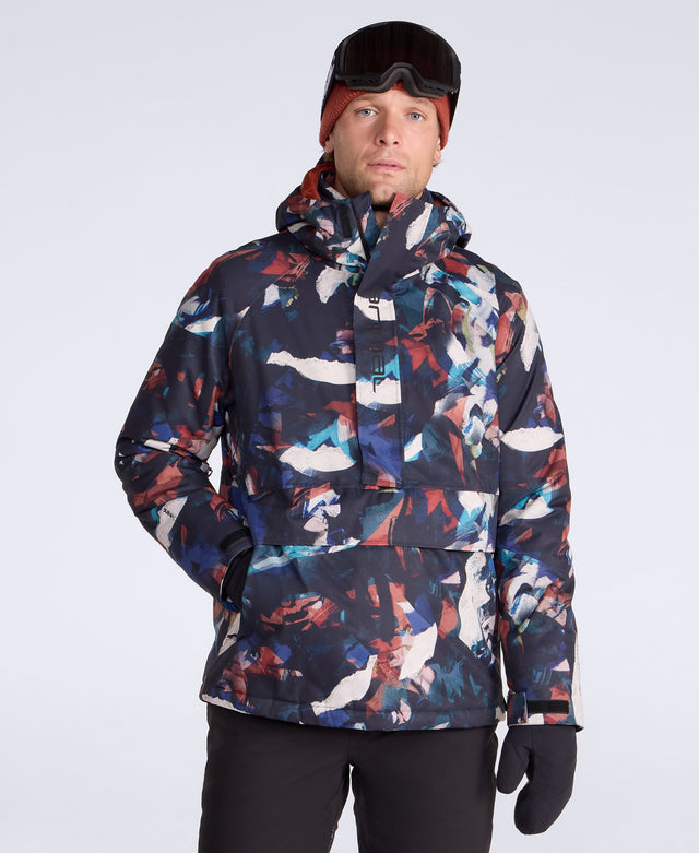 Snowstorm Mens Waterproof Overhead Snow Jacket - Mixed