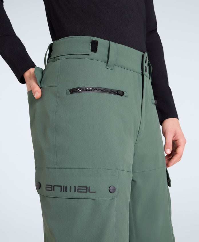 Glaze Mens Snow Pants - Green