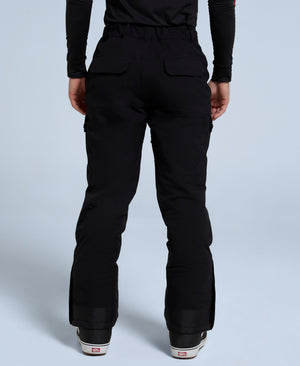 Glaze Mens Waterproof Snow Pants - Jet Black