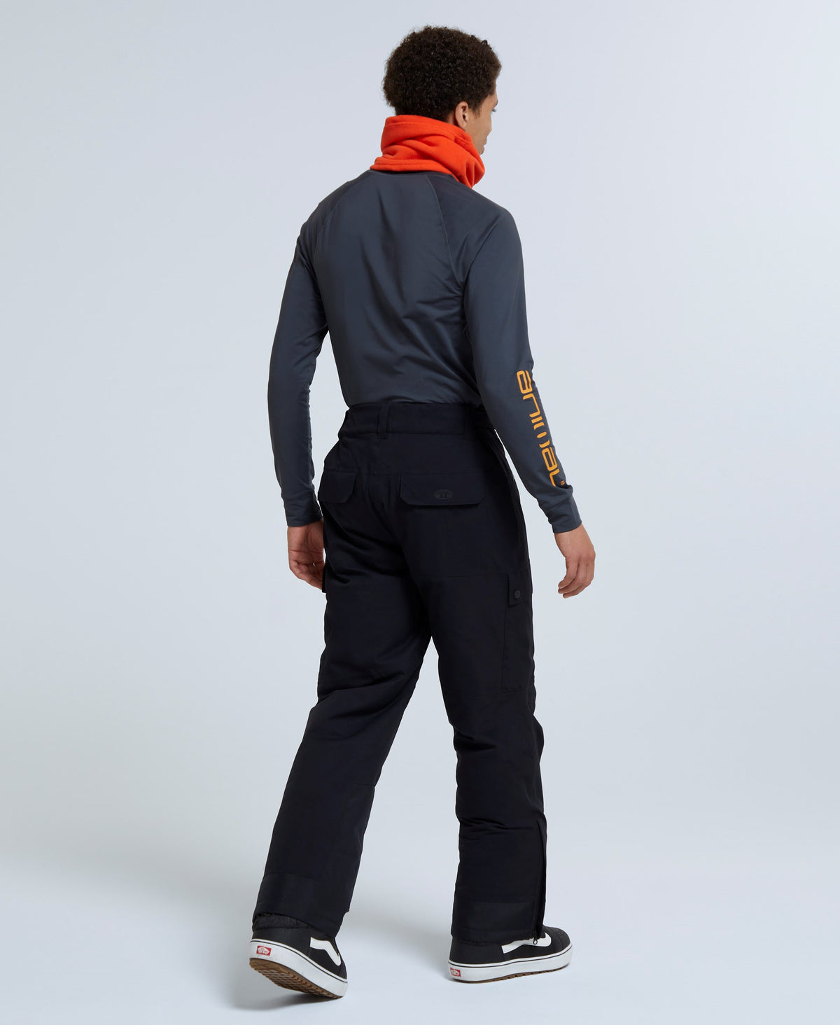 Glaze Mens Waterproof Snow Pants - Jet Black