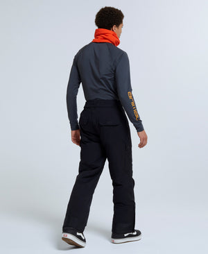 Glaze Mens Waterproof Snow Pants - Jet Black