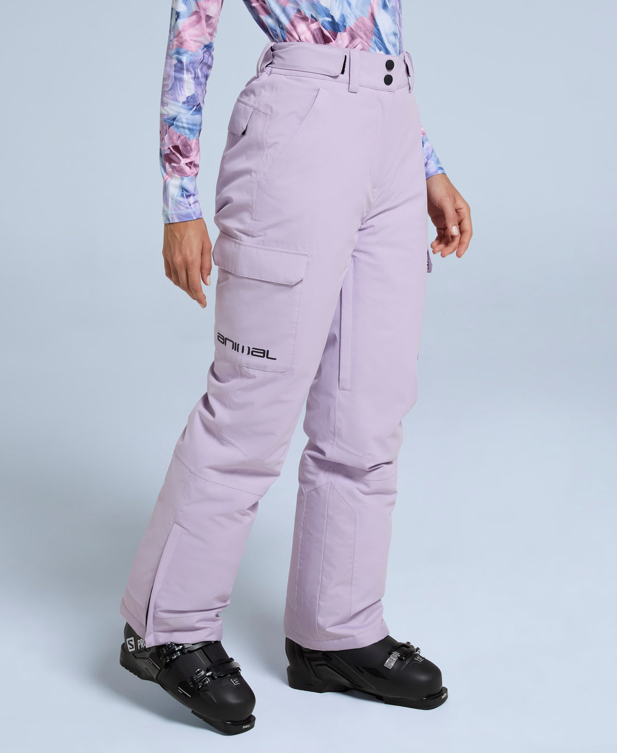 Glaze Womens Waterproof Ski Pants - Lilac