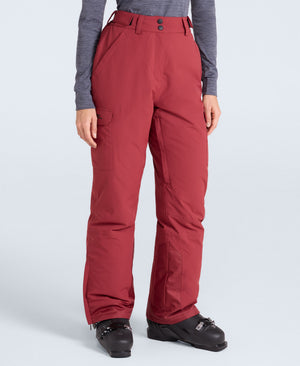 Glaze Womens Waterproof Ski Pants - Red