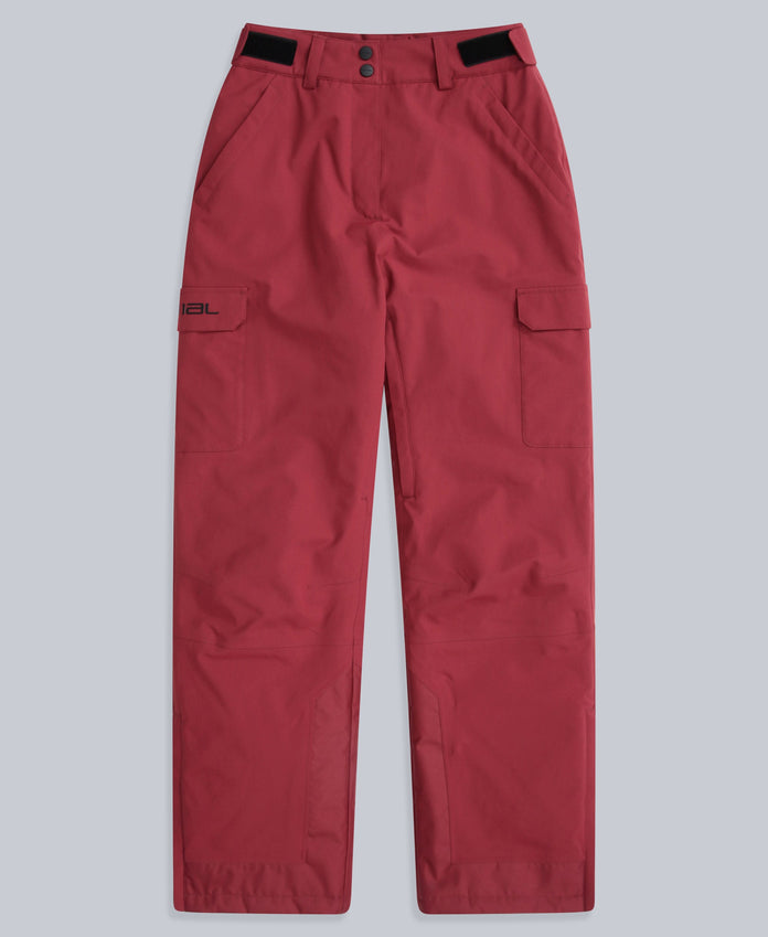 Glaze Womens Snow Pants - Red