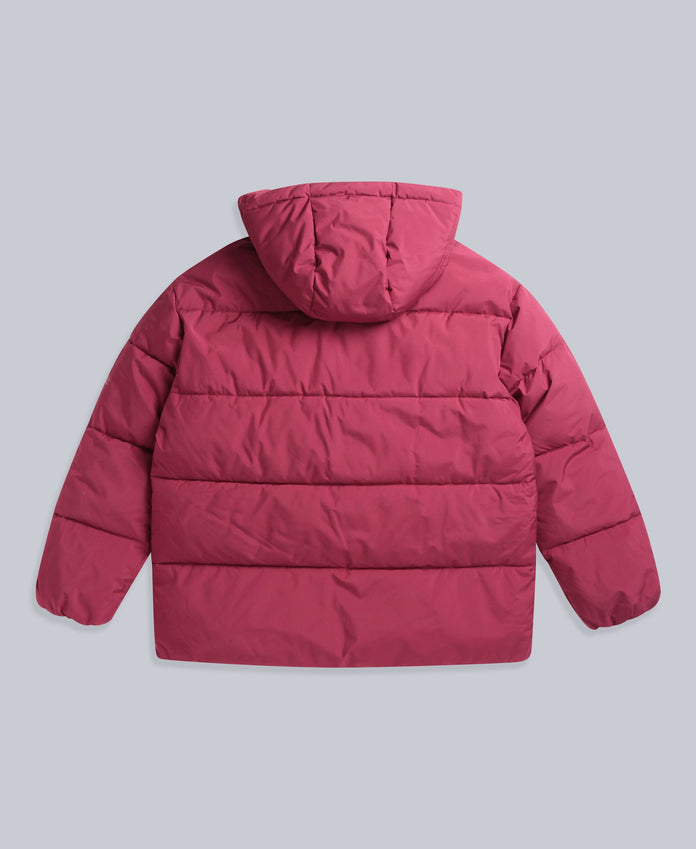 Thurso Womens Padded Jacket - Burgundy