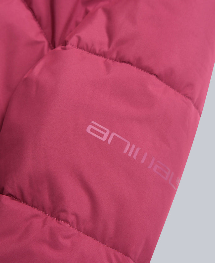 Thurso Womens Padded Jacket - Burgundy