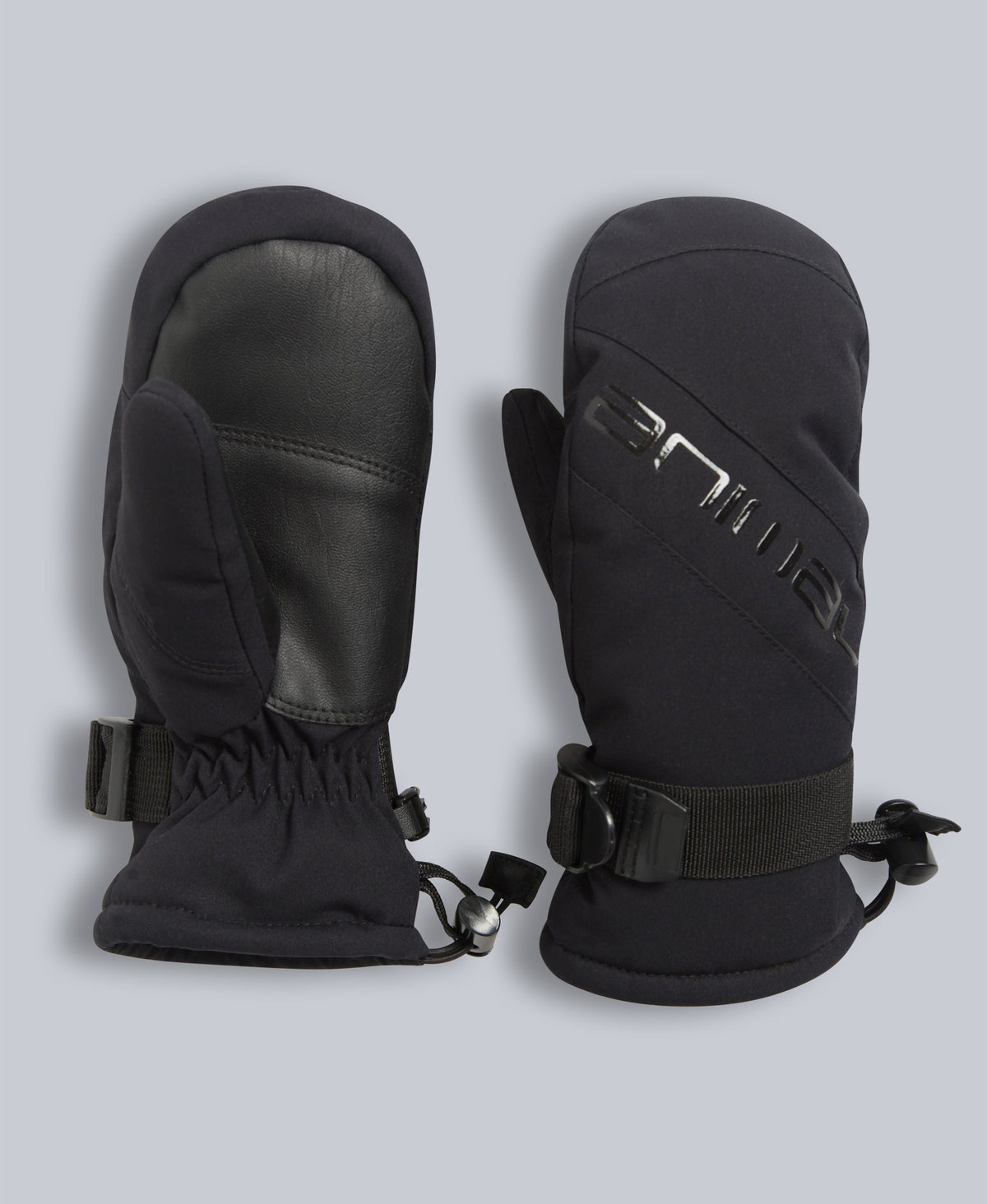 Cosy Kids Waterproof Snow Mittens - Jet Black