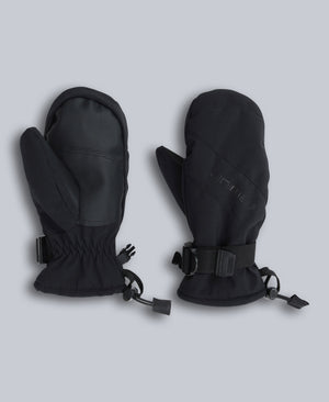 Cosy Kids Waterproof Snow Mittens - Jet Black