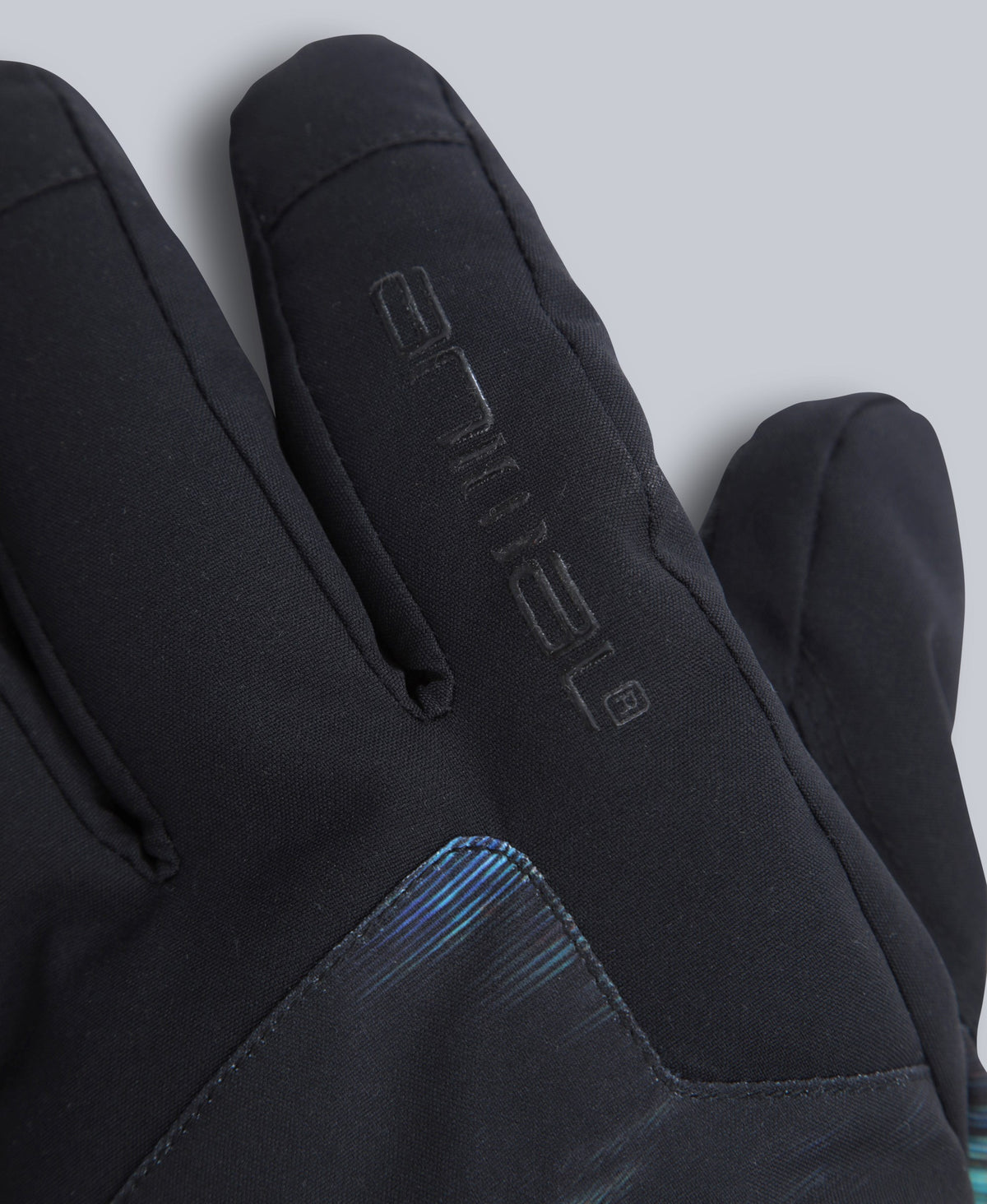 Iced Mens Snow Gloves - Orange