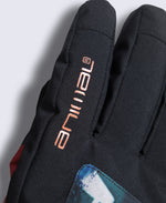 Iced Mens Snow Gloves - Red