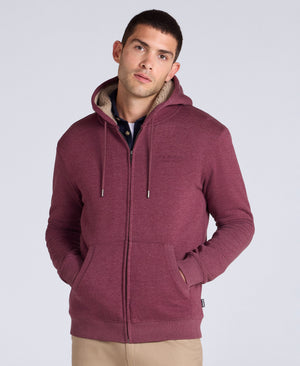 Samuel Mens Hoodie - Burgundy