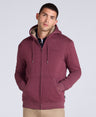 Samuel Mens Hoodie - Burgundy