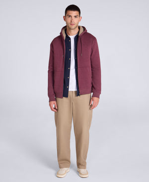 Samuel Mens Hoodie - Burgundy