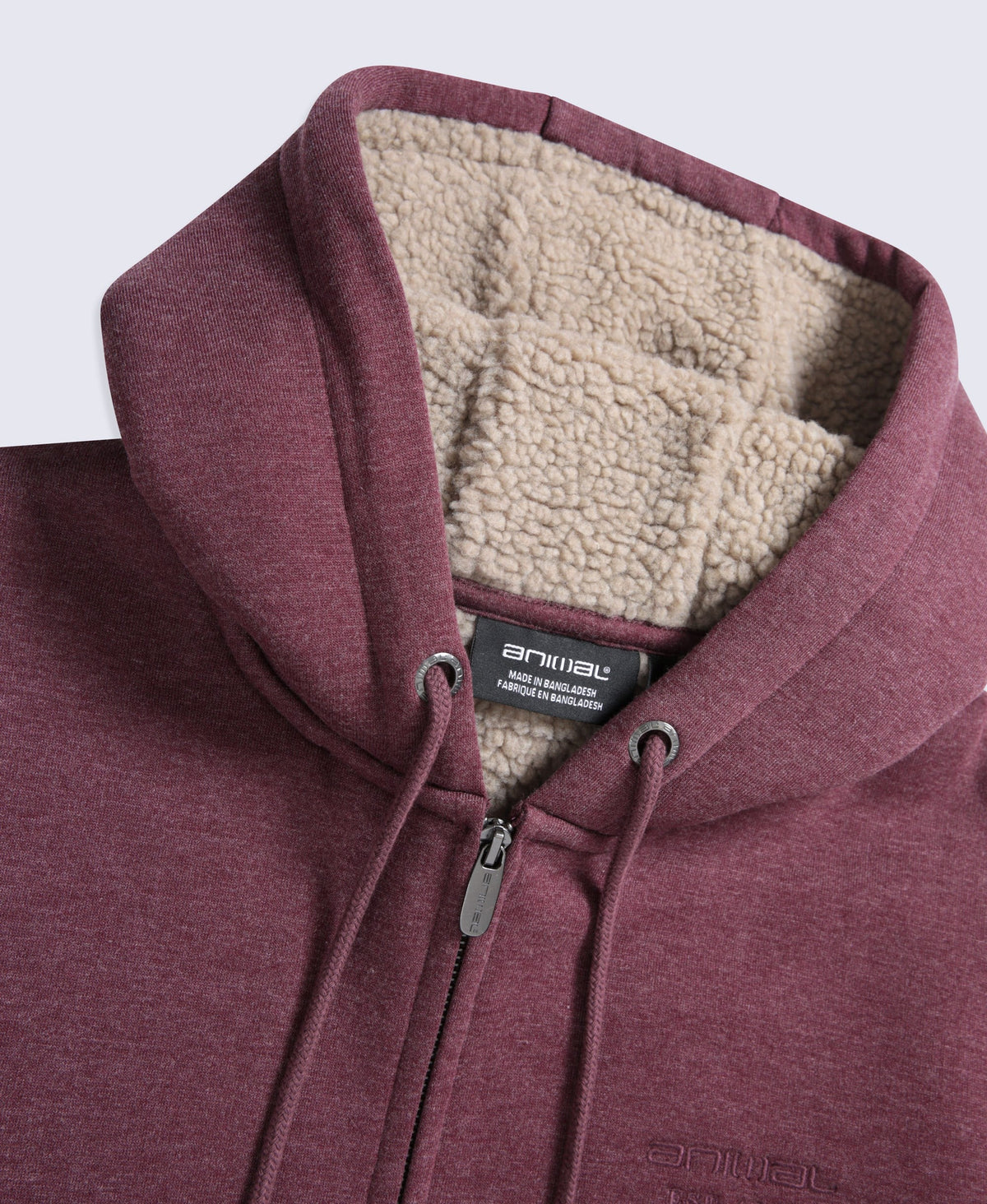 Samuel Mens Hoodie - Burgundy