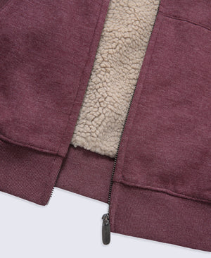 Samuel Mens Hoodie - Burgundy