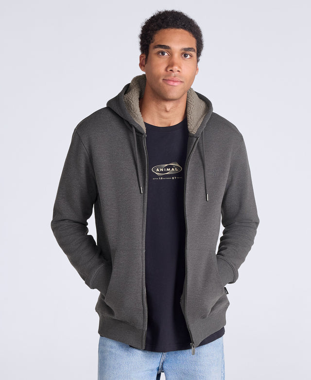 Samuel Mens Hoodie - Dark Grey