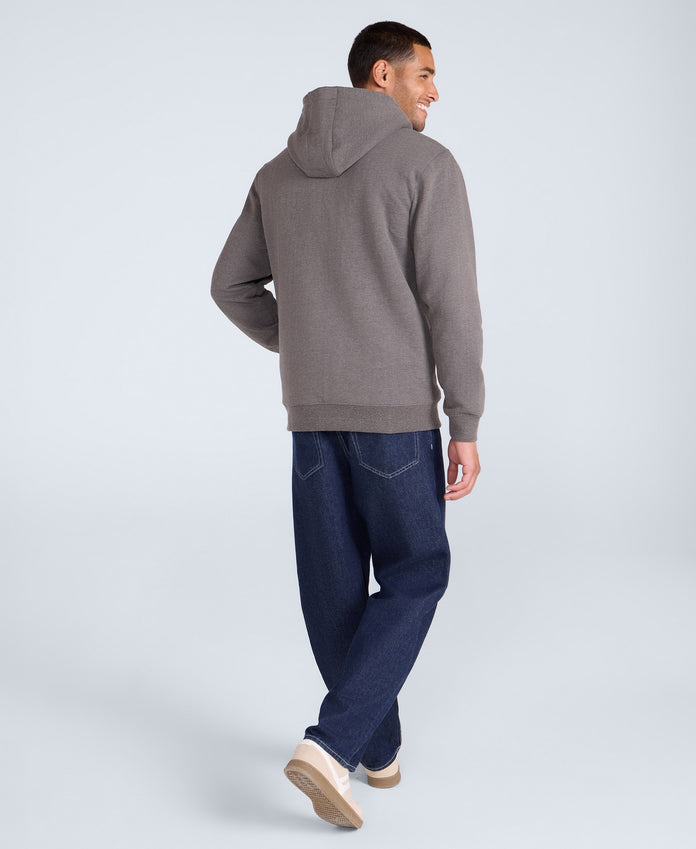 Samuel Mens Hoodie - Dark Khaki