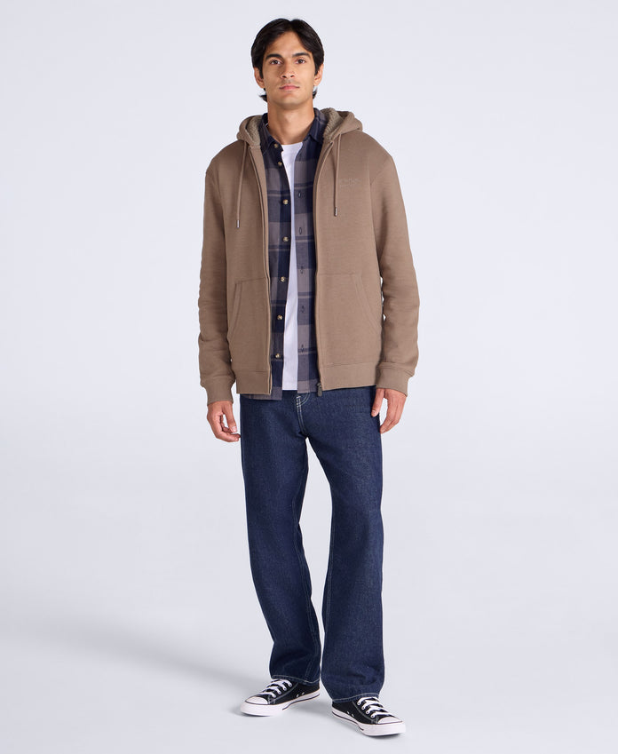 Samuel Mens Hoodie - Tan