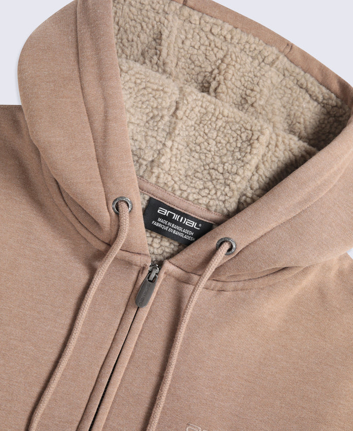 Samuel Mens Hoodie - Tan