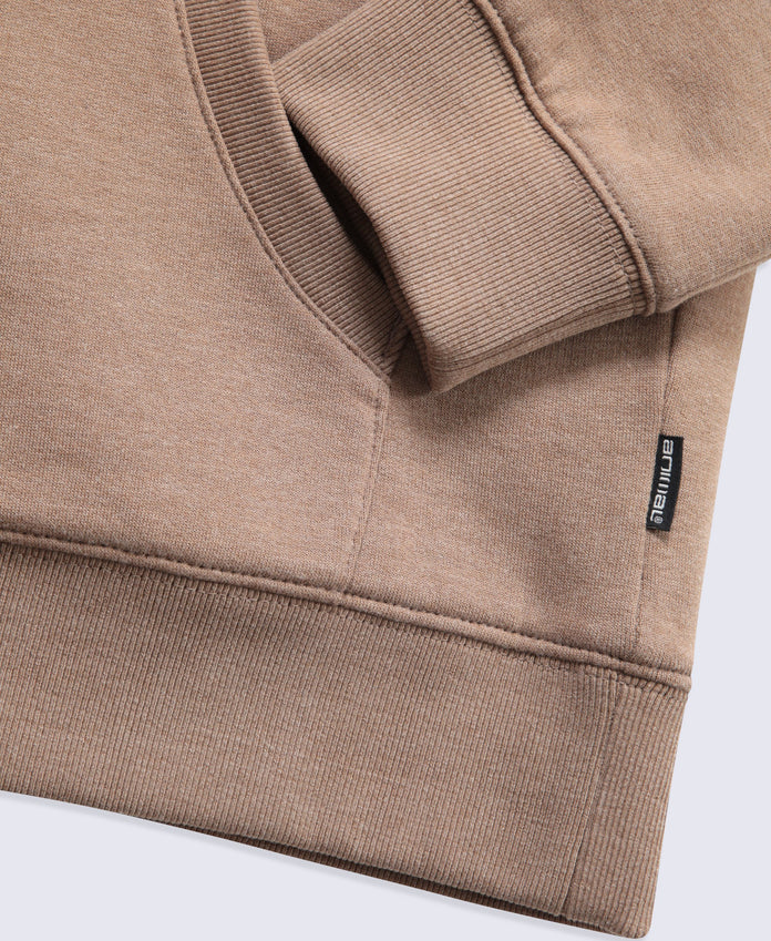 Samuel Mens Hoodie - Tan