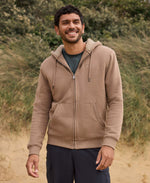 Samuel Mens Hoodie - Tan