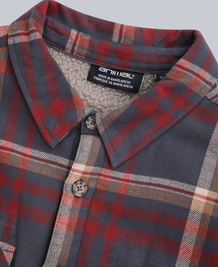 Tide Mens Shirt - Berry