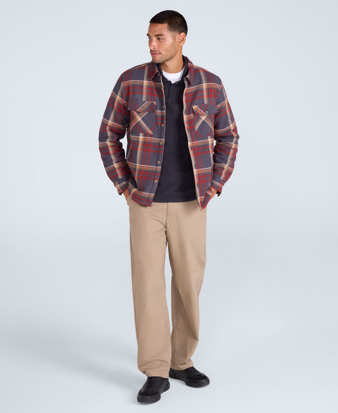 Tide Mens Shirt - Berry