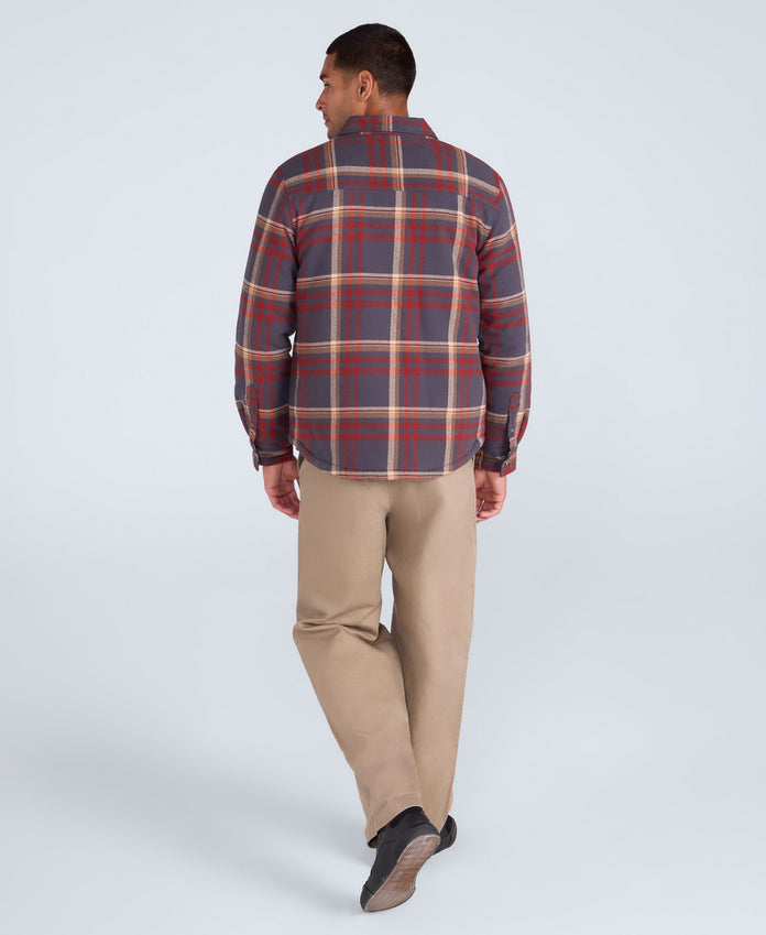 Tide Mens Shirt - Berry