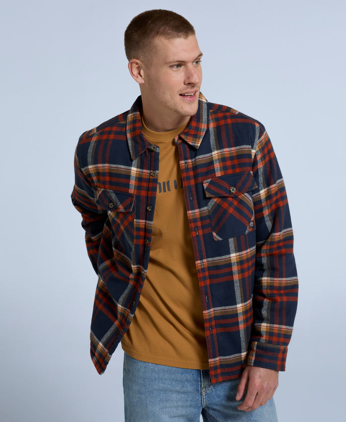 Tide Mens Shirt - Dark Blue