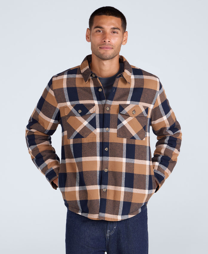 Tide Mens Shirt - Mustard