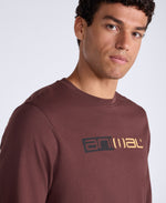 Tommy Mens Long Sleeve Tee - Brown
