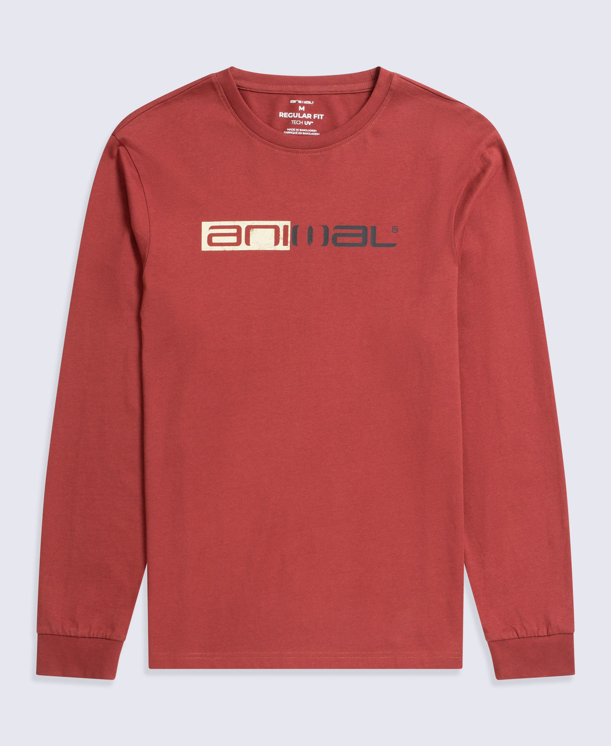 Tommy Mens Long Sleeve Tee - Rust