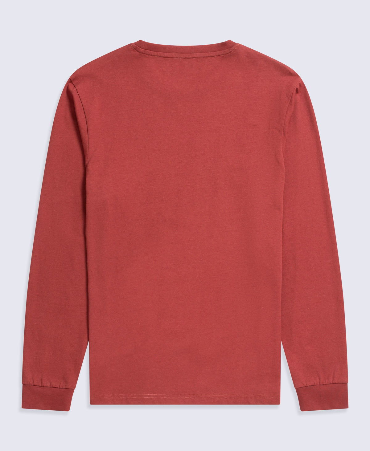 Tommy Mens Long Sleeve Tee - Rust