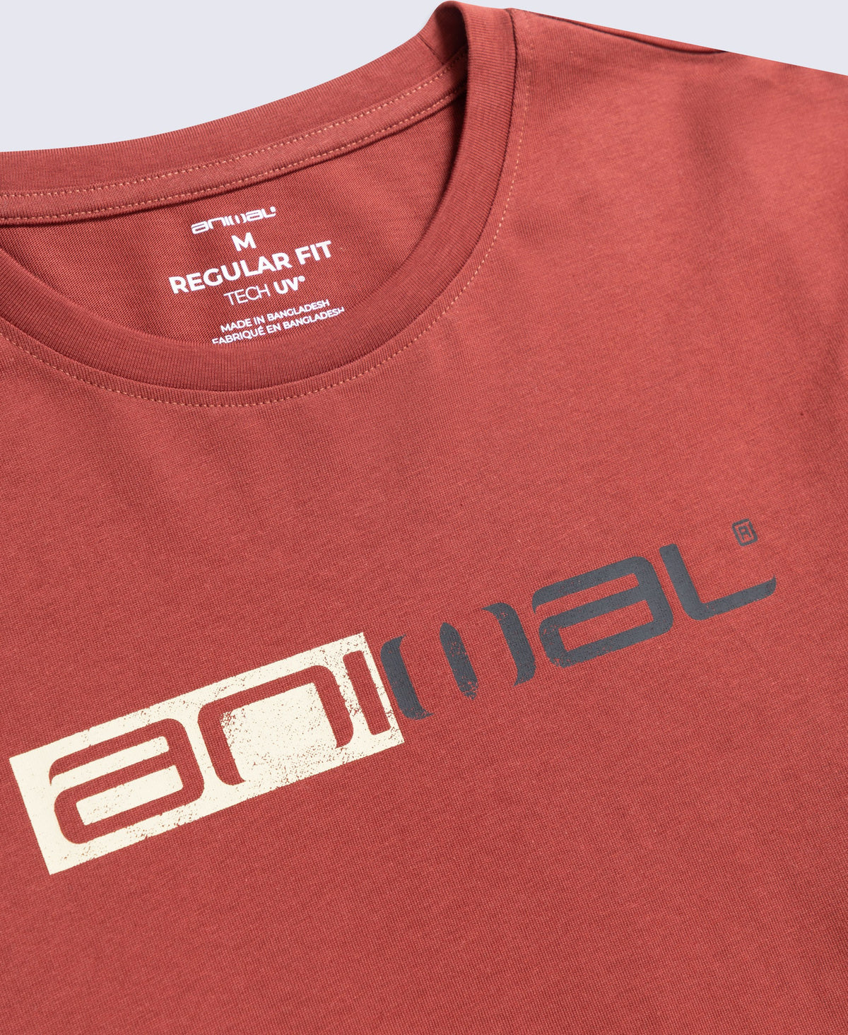 Tommy Mens Long Sleeve Tee - Rust