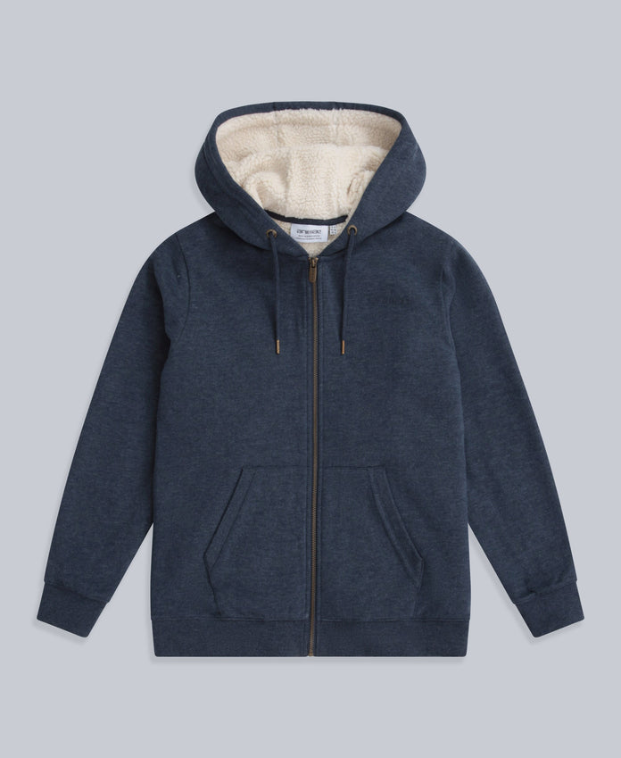 Zuri Womens Hoodie - Dark Blue