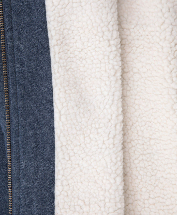 Zuri Womens Hoodie - Dark Blue