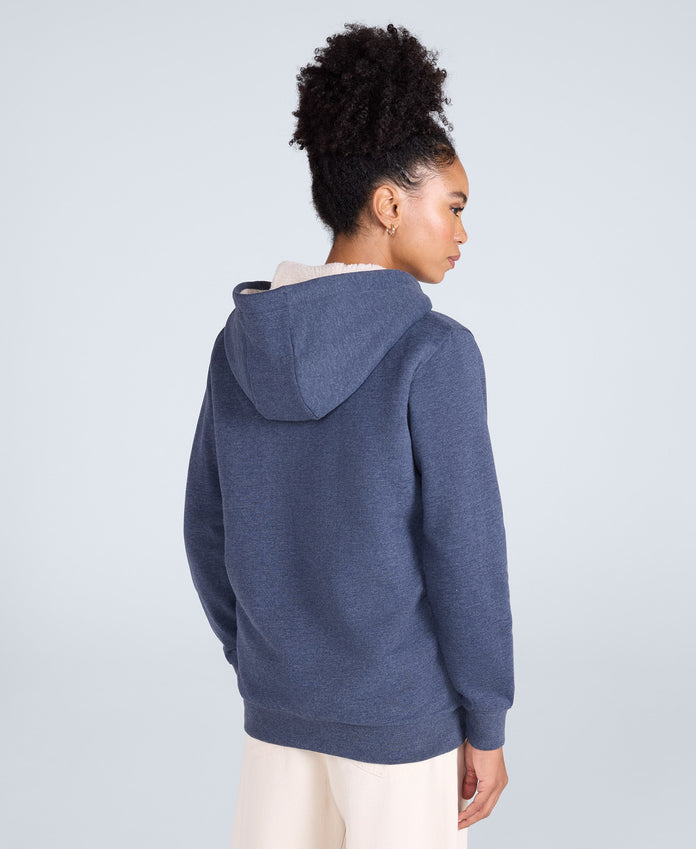 Zuri Womens Hoodie - Dark Blue