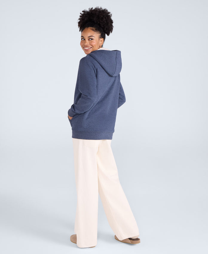 Zuri Womens Hoodie - Dark Blue