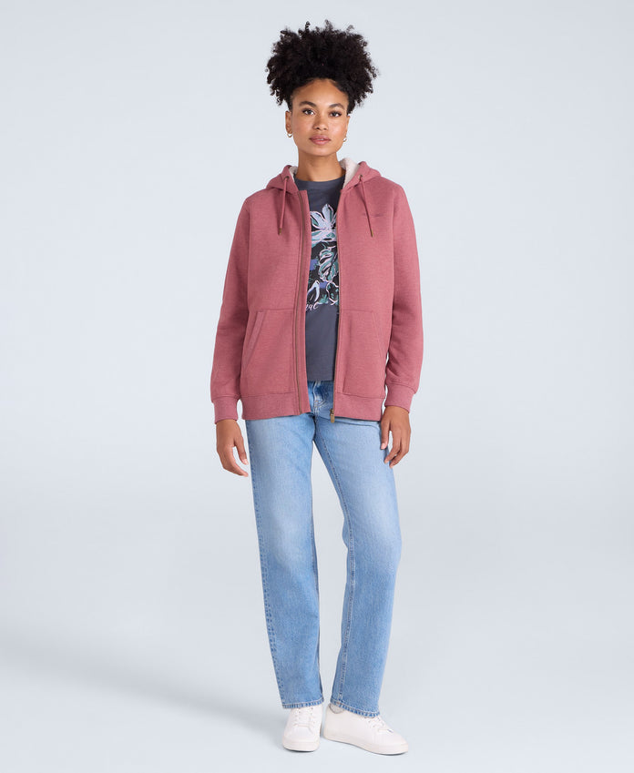 Zuri Womens Hoodie - Pink