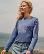 Adriana Womens Organic T-Shirt - Dark Blue