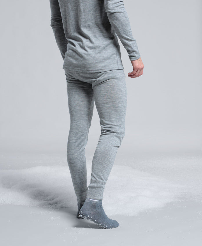 Frosty Mens Merino Leggings - Grey