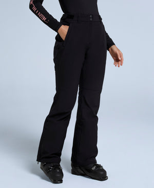 Alpine Womens Flare Snow Pants - Jet Black