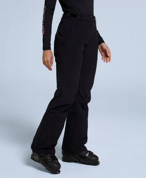 Alpine Womens Flare Snow Pants - Jet Black
